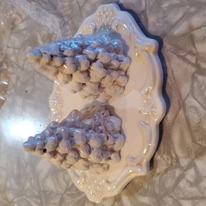 Christmas Tree salt and pepper set with base Bella casa by Ganz